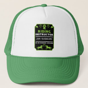 Horseback Rider Instructor Trucker Hat