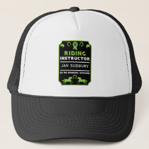 Horseback Rider Instructor Trucker Hat