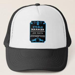 Horseback Rider Instructor Trucker Hat