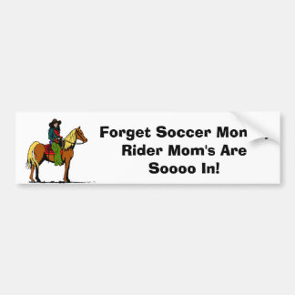 Horseback Riding Bumper Sticker