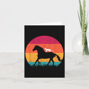 Horseback Riding Cat Ride Horses Funny Cats Horse Card