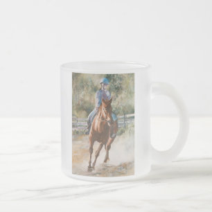 Horseback Riding Equestrian Teamwork Drinking Mug