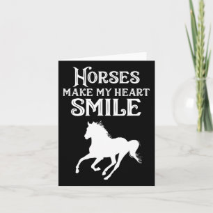 Horseback Riding For Horse Rider Gift  Card