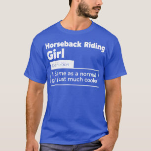 Horseback Riding Girl1 T-Shirt
