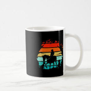 Horseback Riding Girls - Vintage Girl With Dogs An Coffee Mug