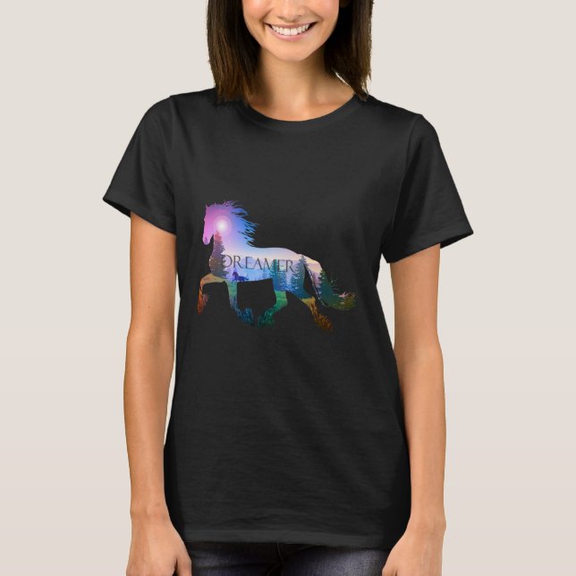 Horseback Riding Horse Lover  T-Shirt (Front)