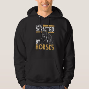 Horseback Riding Horse Rider Equestrian Horse Hoodie