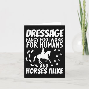 Horseback Riding Horse Trainer Farm Horse Riding D Card