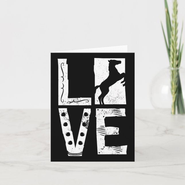 Horseback Riding Shirt - Horse Owner  Card (Front)