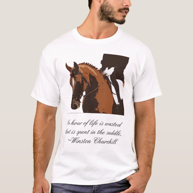 Horseback Riding T Shirt (Front)