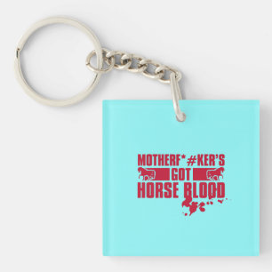 Horseblood Key Ring