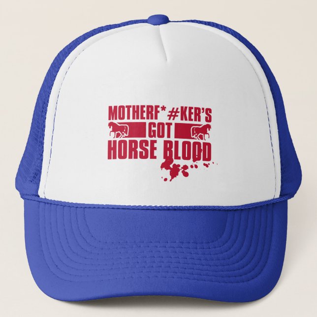 Horseblood Trucker Hat (Front)