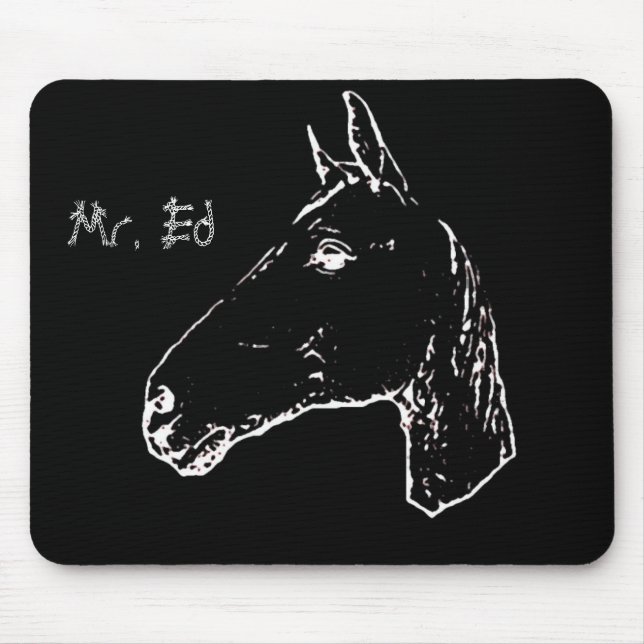horsefresco, Mr. Ed Mouse Mat (Front)