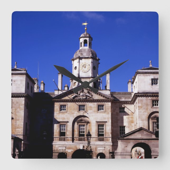 Horseguards Whitehall Square Wall Clock (Front)