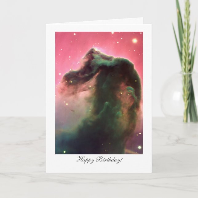 Horsehead Nebula - Happy Birthday Card (Front)