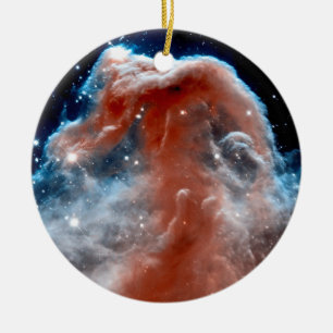 Horsehead Nebula Infrared - Hubble Space Photo Ceramic Tree Decoration