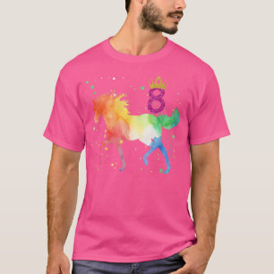 HorseKids 8th Birthday Horse for 8 Year Old Girls T-Shirt