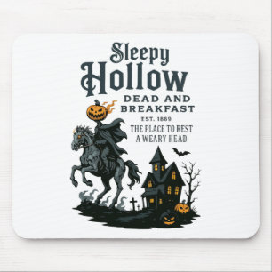 Horseman Halloween Sleepy Hollow Vintage Headless Mouse Mat