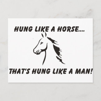 Horseman Postcard