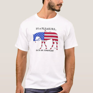 HorseMasters Custom Western Pleasure Patriotic T-Shirt