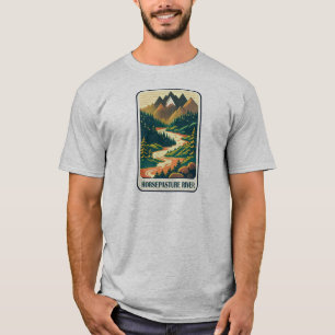 Horsepasture River North Carolina Colours T-Shirt