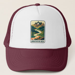 Horsepasture River North Carolina Colours Trucker Hat