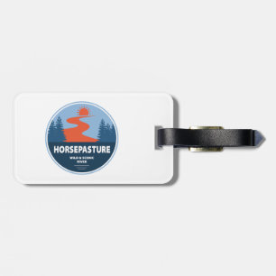 Horsepasture Wild And Scenic River North Carolina Luggage Tag