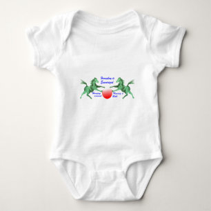 Horseplay is Encouraged Baby Bodysuit