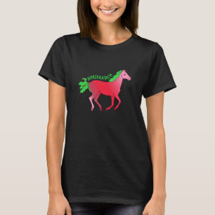 Horseradish Horse Animal Farming Radish Vegetable T-Shirt