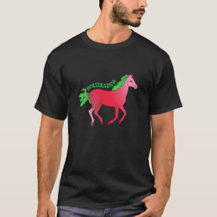 Horseradish Horse Animal Farming Radish Vegetable T-Shirt
