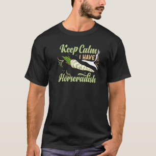 Horseradish Sauce Cream Plant Recipe Root Fresh Di T-Shirt
