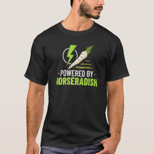 Horseradish Sauce Cream Plant Recipe Root Fresh Di T-Shirt