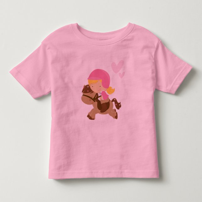 Horseriding Hearts T-Shirt (Front)
