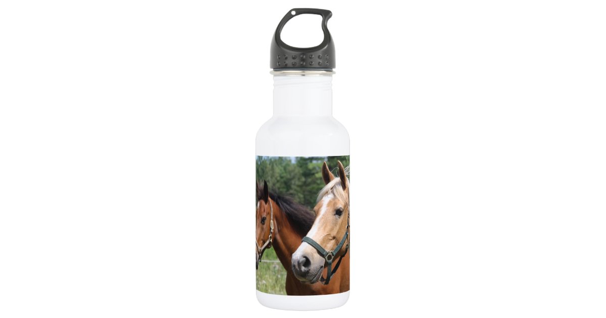 Horses 532 Ml Water Bottle Zazzle.co.uk