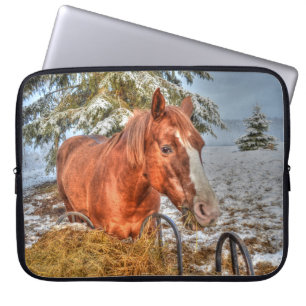 Horses - American Western Theme Laptop Sleeve
