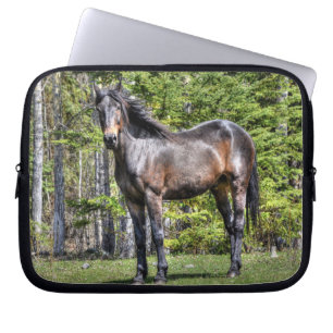 Horses - American Western Theme Laptop Sleeve