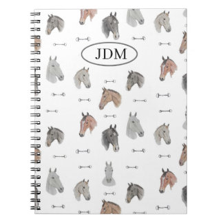 Horses and Bits Notebook