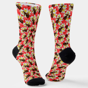 Horses And Frangipanis, Crew Socks