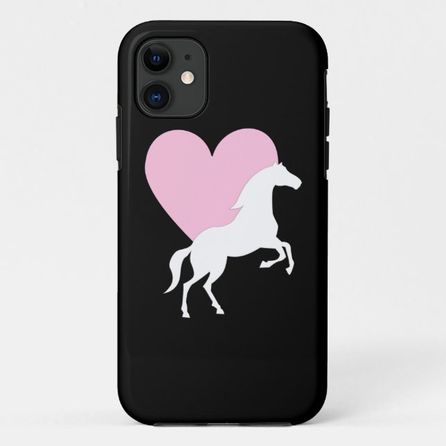 Horses and Love Case-Mate iPhone Case (Back)