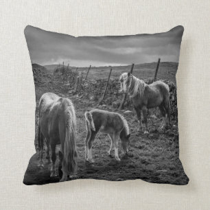 Horses and Pony Pillow