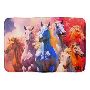 Horses Bath Mat