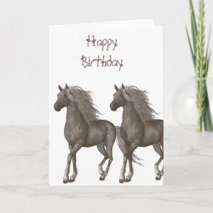 Horses Card