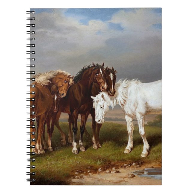 Horses circa 1864 notebook (Front)