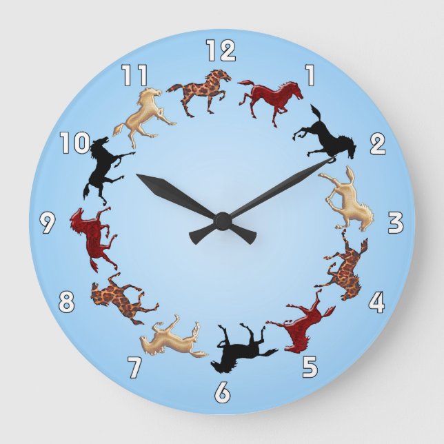 Horses Circle 'Round the Clock (Front)