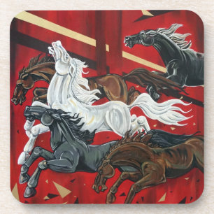 Horses Coaster Set of 6