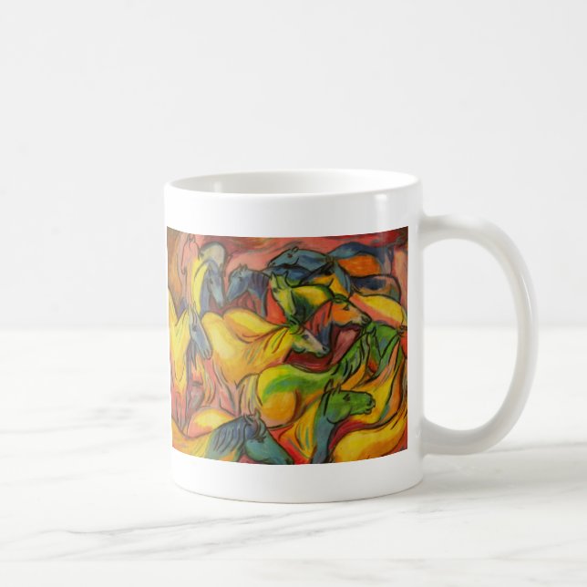 Horses Coffee Mug (Right)