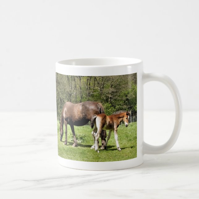 HORSES COFFEE MUG (Right)