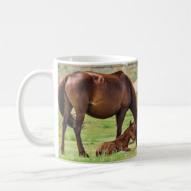 Horses Coffee Mug (Left)