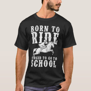 Horses Cool Horse Riding Men Women Equestrian T-Shirt