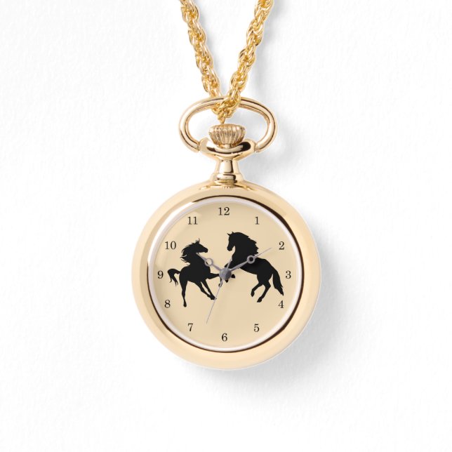 Horses Couple Watch Gift (Front)